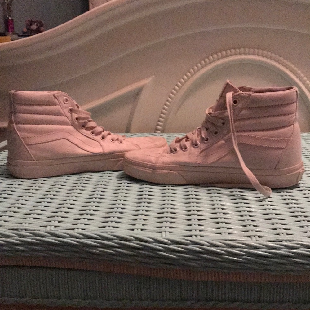 Pink Van’s high tops